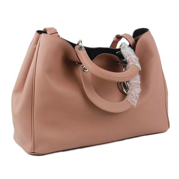 Christian Dior diorissimo original calfskin leather bag 44373 light pink - Click Image to Close